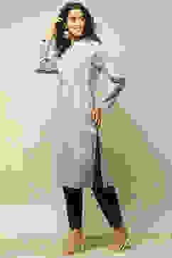 Green Acrylic Printed Kurta image number 2