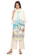 White Straight Cotton Kurta image number 4
