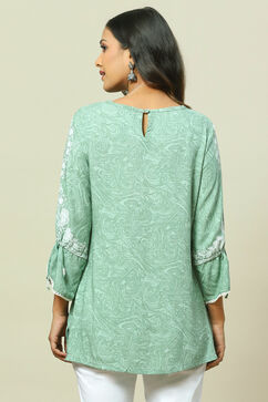 Green LIVA Straight Top image number 4