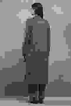 Teal Polyester Printed Straight Suit Set image number 4