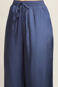 Blue Viscose Kalidar SET image number 2