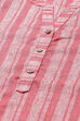Peach Poly Cotton Straight Kurta image number 1