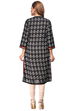 Black Straight Cotton Kurta image number 3
