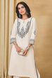 Natural Rayon Flex Straight Printed Kurta image number 7