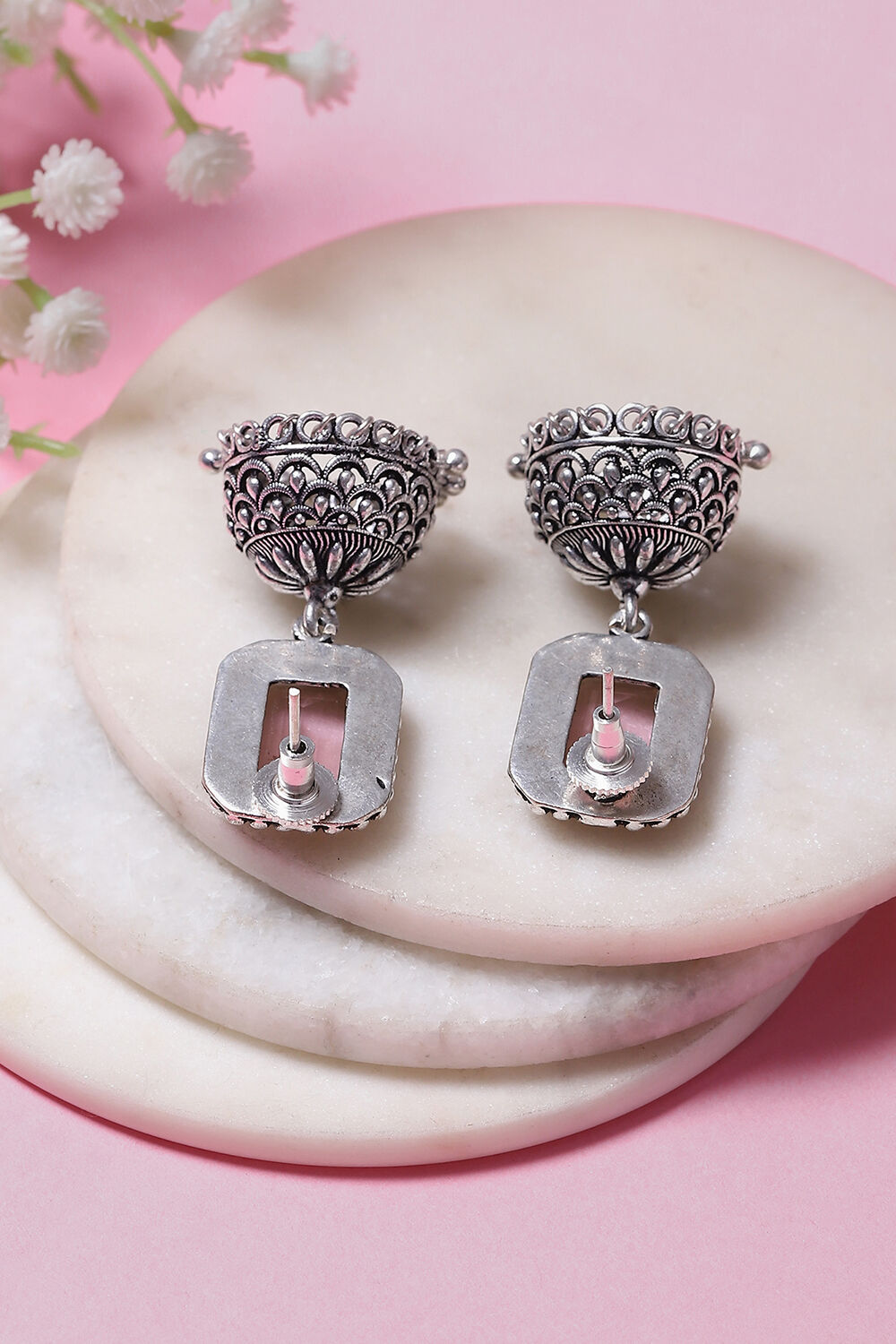 Light Brown Alloy Studs image number 2