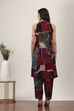 Multicolor Viscose Polyester Poly Viscose Kurta Pants Set image number 4
