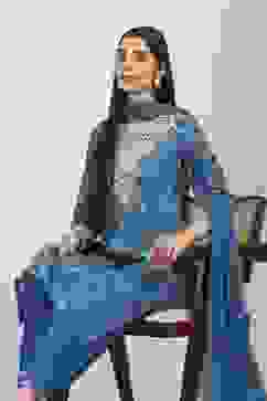 Green Cotton Straight Suit Sets image number 7