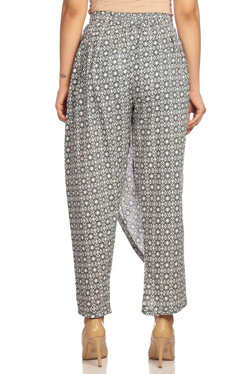 Black Cambric Fusion Pants image number 1