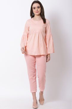 Peach Cotton Indie Top image number 4