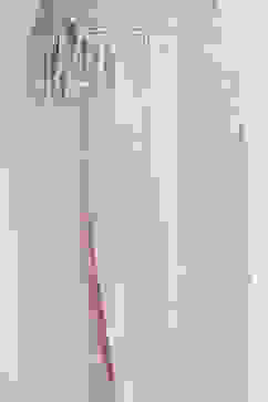 Mauve Cotton Floral Straight Suit Set image number 2