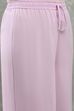 Mauve Polyester Straight Kurta Pants Set image number 2