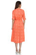 Indigo Asymmetric Viscose Dress image number 4