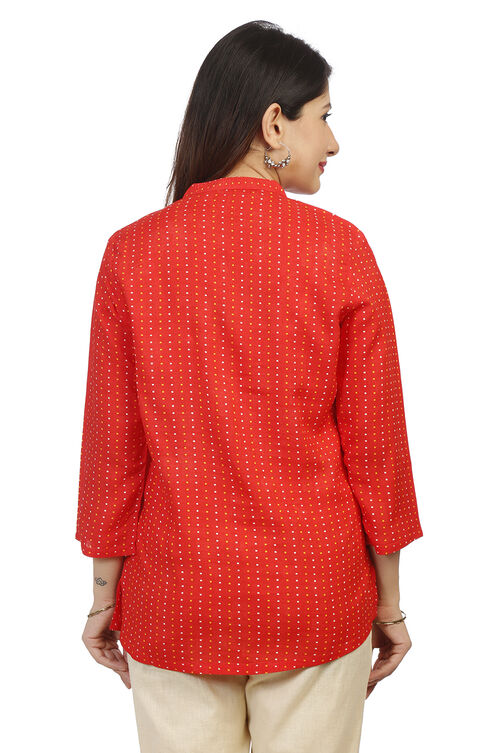 Indigo A Line Viscose Indie Top image number 5