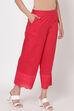 Black Cotton Palazzo Pants image number 2