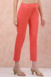 Light Pink Cotton Fusion Pants image number 3