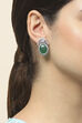 Apple Green Oxidised Alloy Earrings image number 1