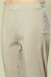 Beige Viscose Woven Straight Kurta Suit Set image number 2