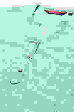 Sky Blue LIVA Straight Printed Kurta image number 1