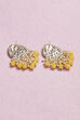 Yellow Gold Plated Chandelier Earrings image number 2