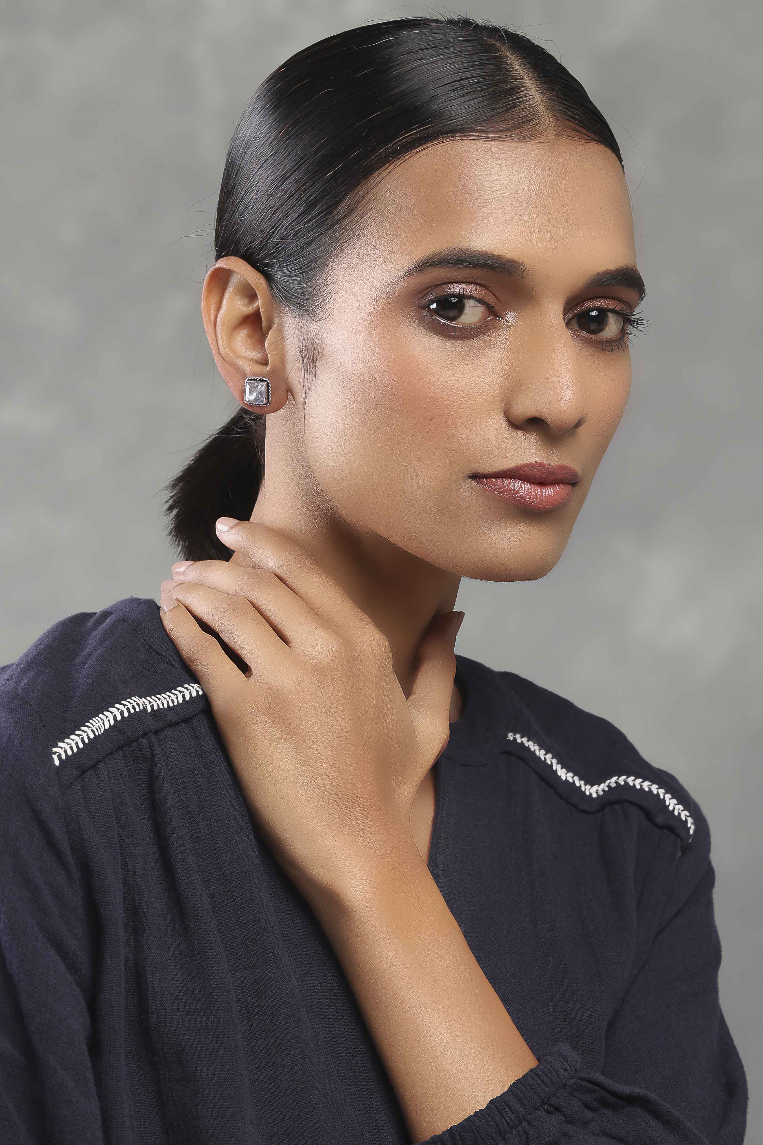 White Brass Studs image number 3