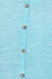Blue Straight Poly Cotton Kurta image number 1