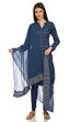 Indigo Polyester Stoles image number 0