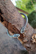 Oxidised Silver Metal Brass Bracelet image number 1