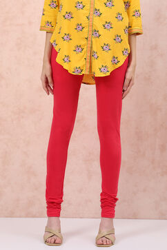 Pink Cotton Churidar image number 0