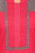 Pink Straight Cotton Kurta image number 4