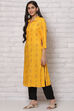Off White LIVA Straight Kurta image number 2