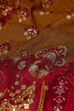 Mustard Viscose Blend Straight Printed Suit Set image number 3