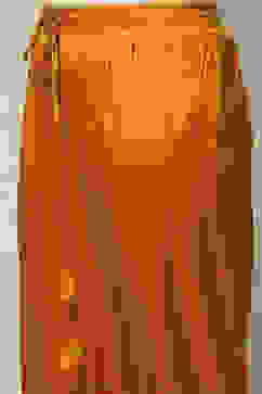 Mustard Viscose Blend Floral Printed Straight Suit Set image number 2