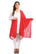 Tomato Red Cotton Stole image number 0