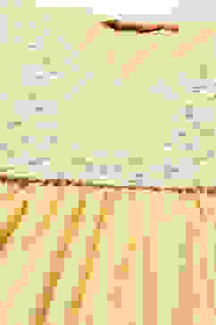 Yellow Rayon Slub Straight Dress image number 1