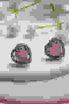Light Pink Alloy Studs image number 0