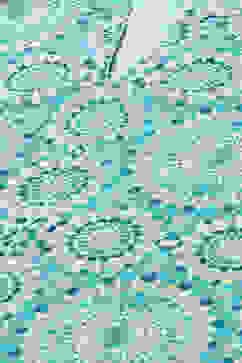 Green Polyester A-Line Printed Top image number 1