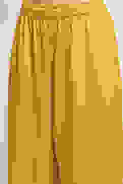 Yellow Viscose Rayon Printed Straight Kurta Pants Set image number 2