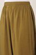 Yellow Viscose Polyester A-Line Suit Sets image number 2