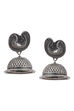 Silver Metal Brass Earrings image number 3