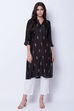 Maroon Shantoon Straight Kurta image number 0