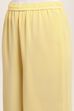 Yellow Polyester Straight Suit Sets image number 2