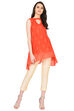 Peach Straight Viscose Indie Top image number 6