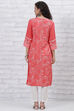 Black LIVA Straight Kurta image number 4