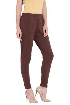 Chocolate Cotton Leggings image number 3