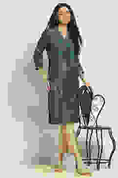 Green Printed Straight Kurta image number 0