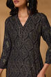 Red Printed Viscose Rayon Straight Kurta image number 1