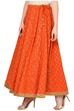 Orange Cotton Skirt image number 2