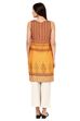 Yellow Straight Viscose Rayon Indie Top image number 3