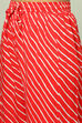 Red Striped Straight Kurta Set image number 2