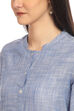 Blue Straight Cotton Kurta image number 1